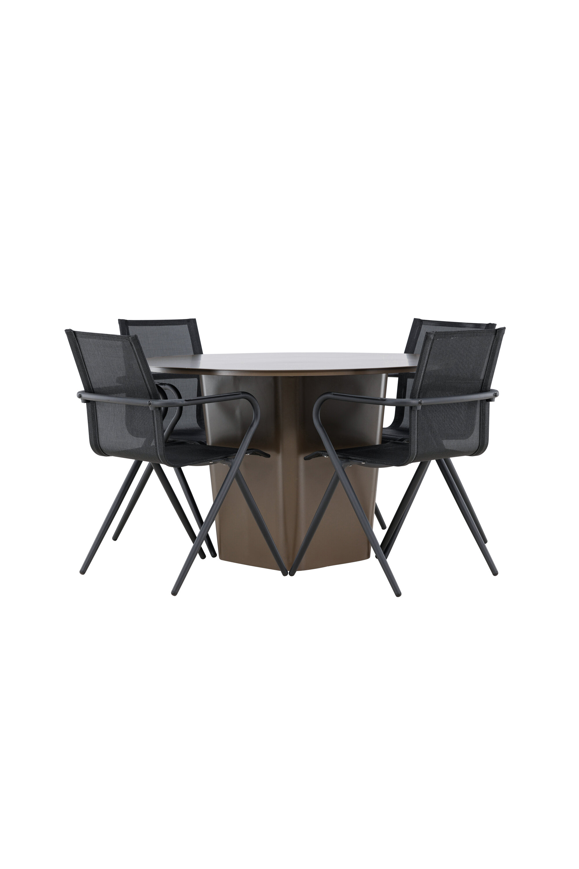 Santa Fe Rundi söögikomplekt Aiamööbel Homewell