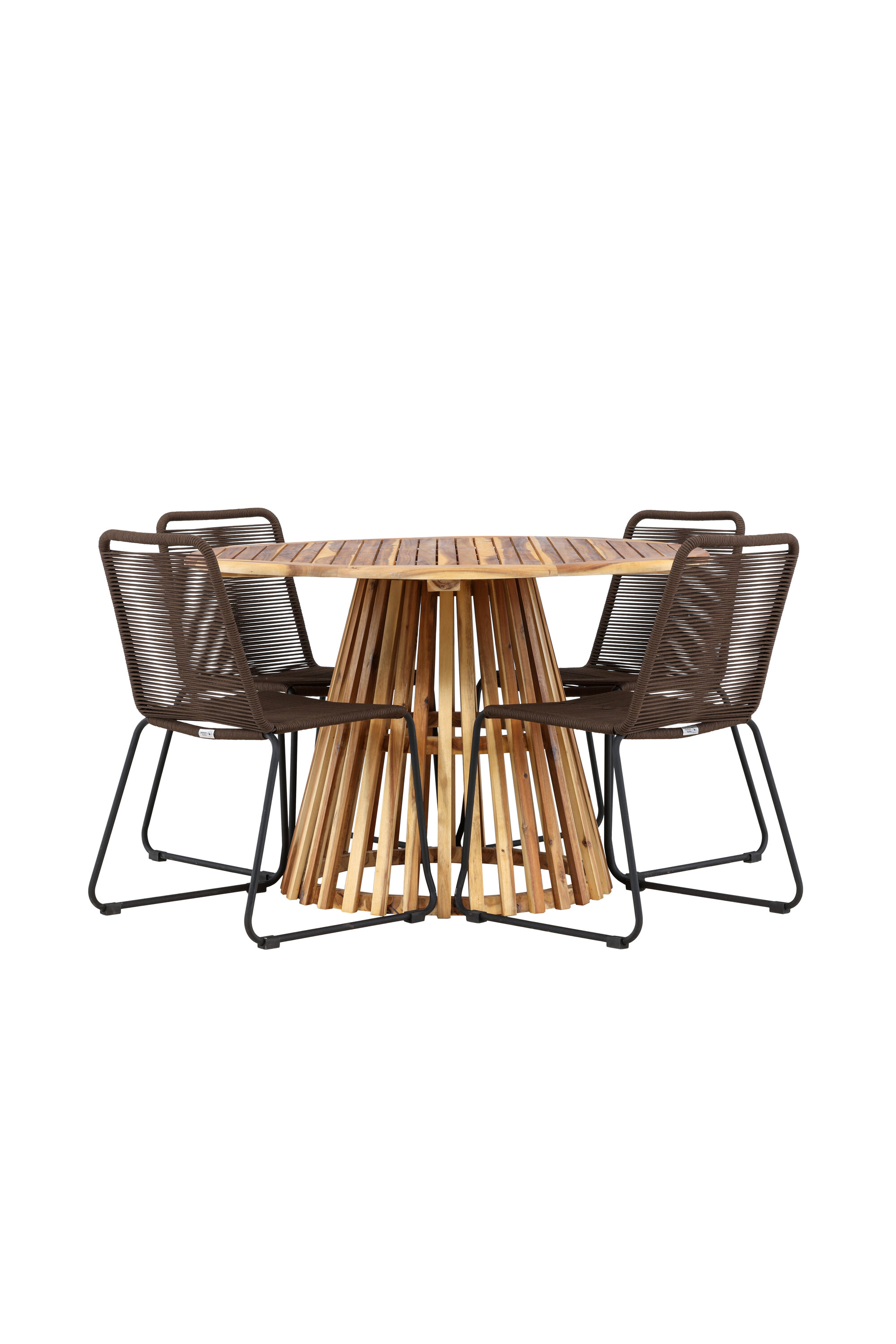 Lumpur Rund söögikomplekt Aiamööbel Homewell