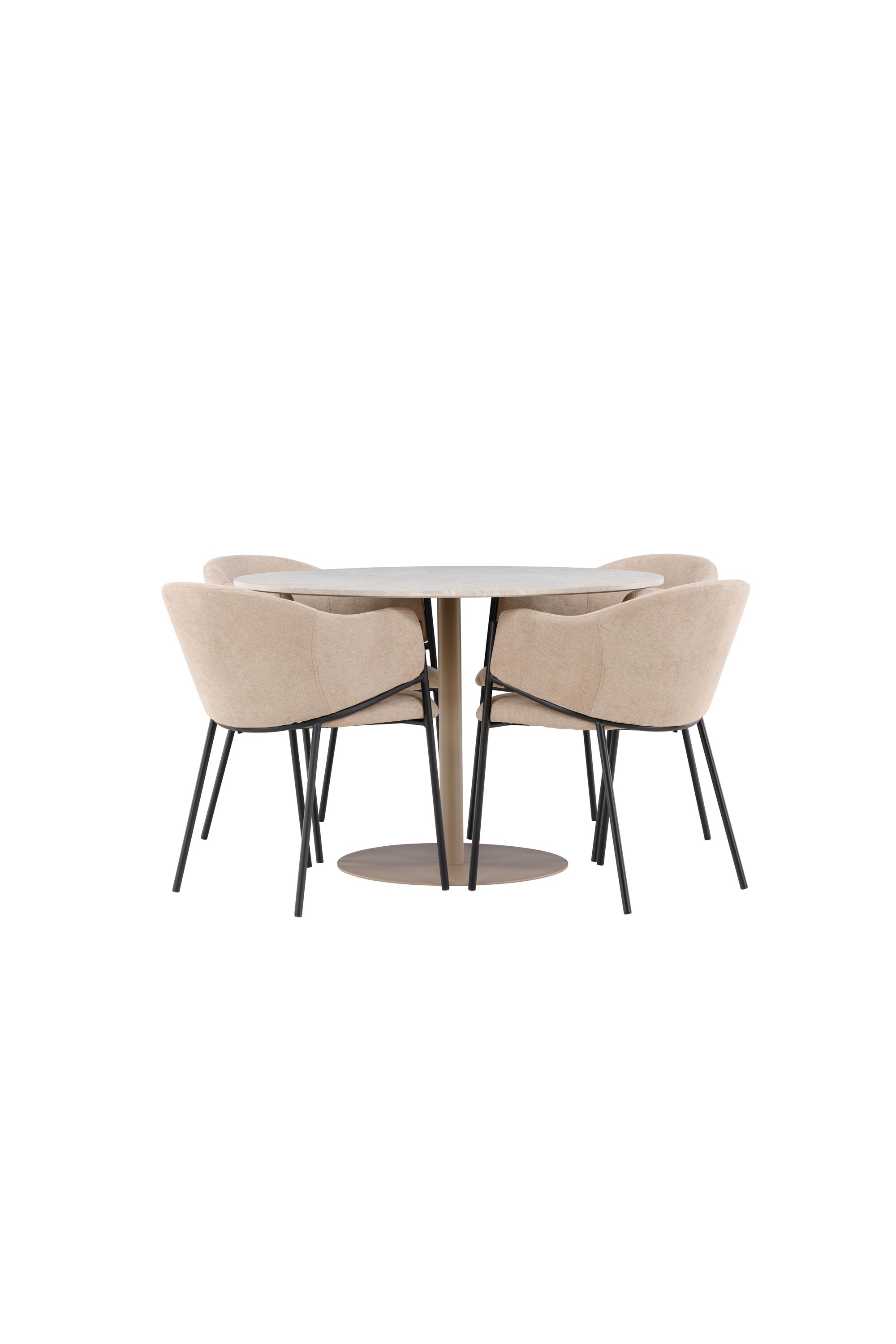 Lycke söögilaud koos Evelina söögitooliga Söögilauakomplektid Homewell