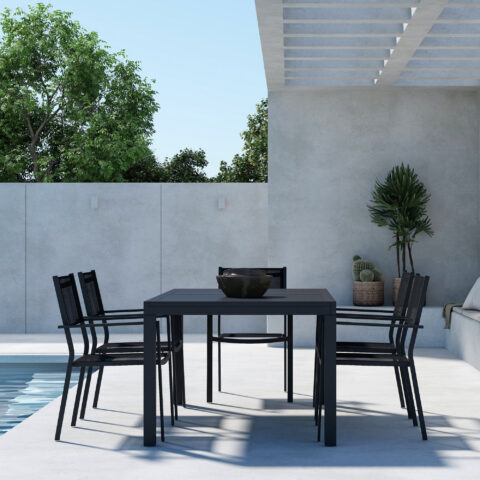 Capo söögikomplekt koos toolidega Copacabana Aiamööbel Homewell