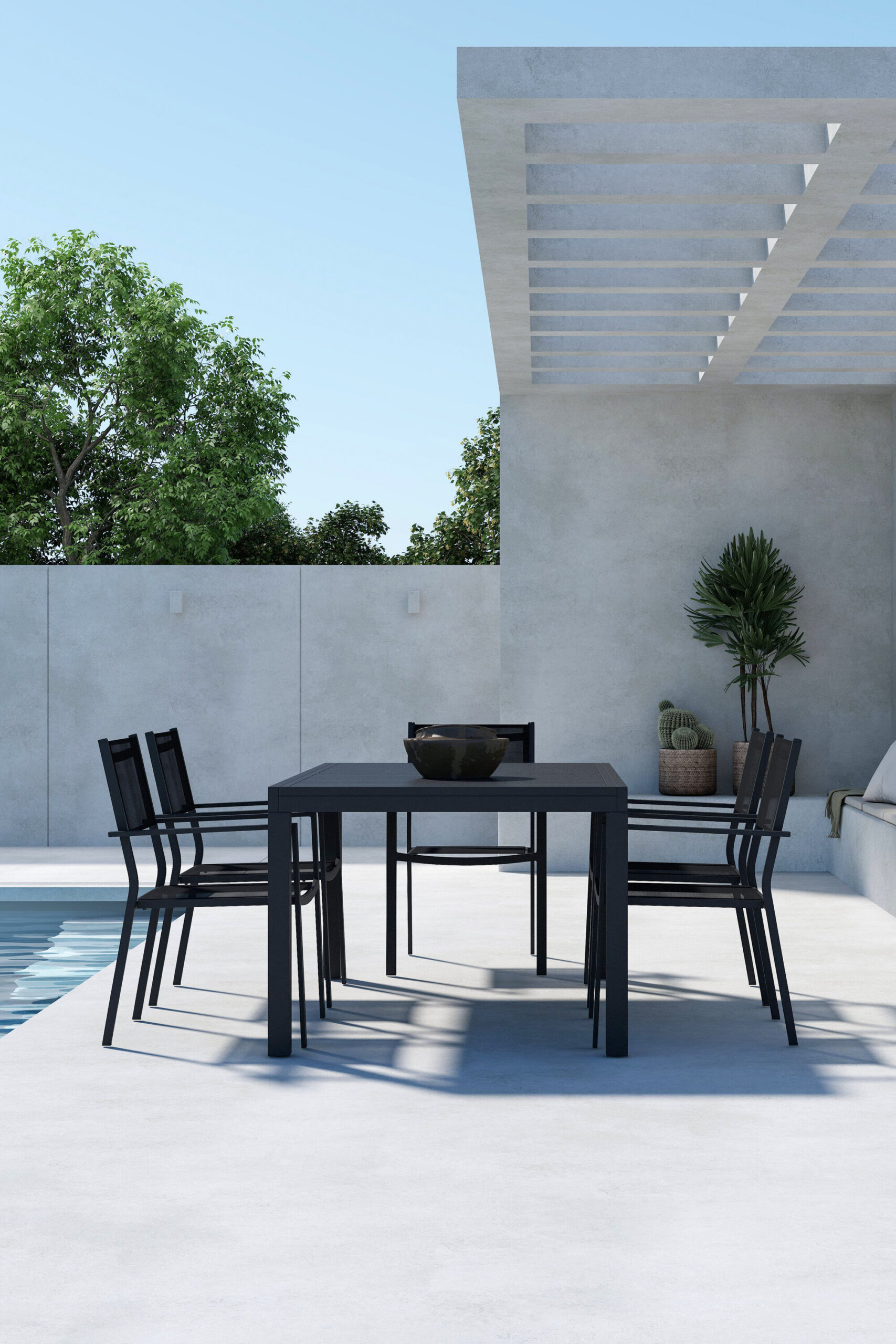 Capo söögikomplekt koos toolidega Copacabana Aiamööbel Homewell Capo söögikomplekt koos toolidega Copacabana Aiamööbel Homewell