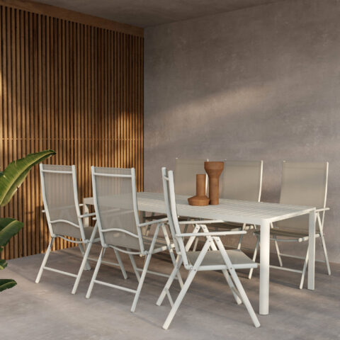 Giardini söögikomplekt koos toolidega Break Aiamööbel Homewell