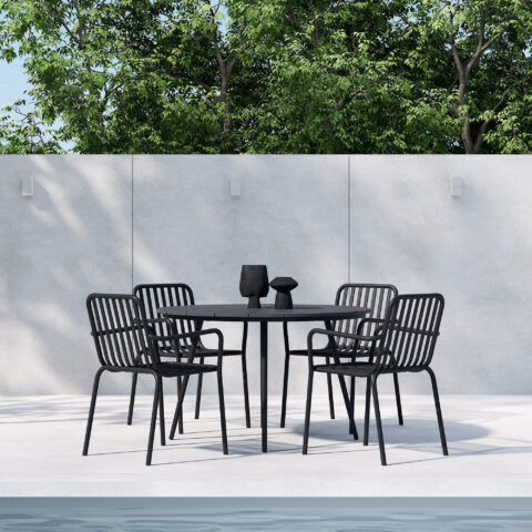 San Vito söögikomplekt koos toolidega Peking Aiamööbel Homewell