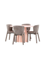 Söögilaud Lanzo koos Astoria tooliga Söögilauakomplektid Homewell 39