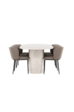 Söögilaud Narvik Edina Tooliga Söögilauakomplektid Homewell 36