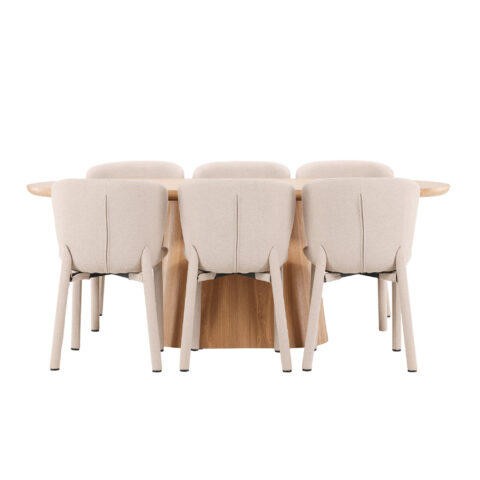 Söögilaud Stjärnö koos Astoria tooliga Söögilauakomplektid Homewell