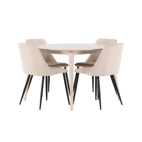 Söögilaud Flora koos öötooliga Söögilauakomplektid Homewell