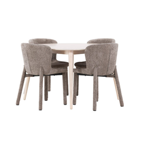 Söögilaud Flora koos Astoria tooliga Söögilauakomplektid Homewell