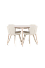 Söögilaud Flora koos Lilja tooliga Söögilauakomplektid Homewell 34