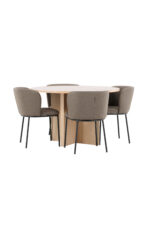 Söögilaud Strada koos Edina tooliga Söögilauakomplektid Homewell 32