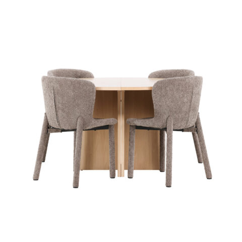 Söögilaud Strada koos Astoria tooliga Söögilauakomplektid Homewell