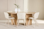Söögilaud Strada koos Lilja tooliga Söögilauakomplektid Homewell 62