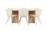 Söögilaud Strada koos Lilja tooliga Söögilauakomplektid Homewell 56