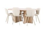 Söögilaud Strada koos Lilja tooliga Söögilauakomplektid Homewell 57