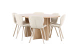 Söögilaud Strada koos Lilja tooliga Söögilauakomplektid Homewell 58