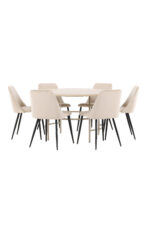 Kopenhaageni söögilaud öötooliga Söögilauakomplektid Homewell 33