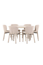 Kopenhaageni söögilaud koos Astoria tooliga Söögilauakomplektid Homewell 33