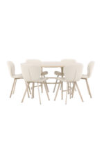 Söögilaud Kopenhaagen Lilja Tooliga Söögilauakomplektid Homewell 33