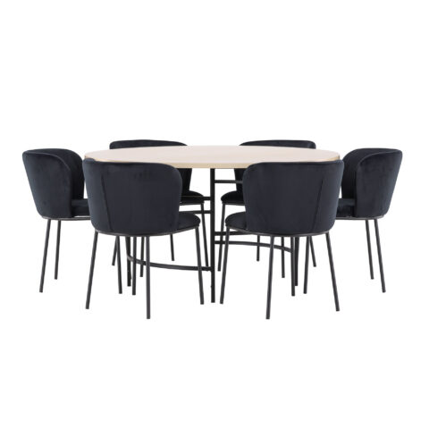 Söögilaud Kopenhaagen koos Edina tooliga Söögilauakomplektid Homewell