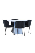 Söögilaud Bootcut koos Edina tooliga Söögilauakomplektid Homewell 41