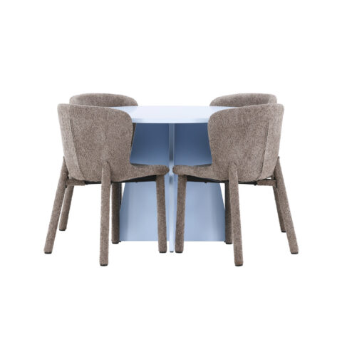 Söögilaud Bootcut koos Astoria tooliga Söögilauakomplektid Homewell