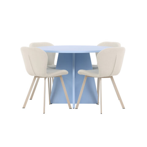 Söögilaud Bootcut koos Lilja tooliga Söögilauakomplektid Homewell