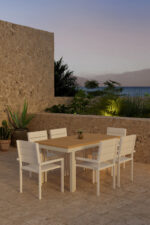 Panama söögilaud koos Levels-tooliga Aiamööbel Homewell 14