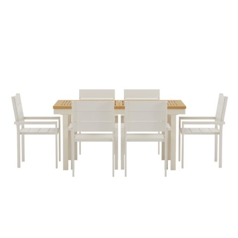 Panama söögilaud koos Levels-tooliga Aiamööbel Homewell