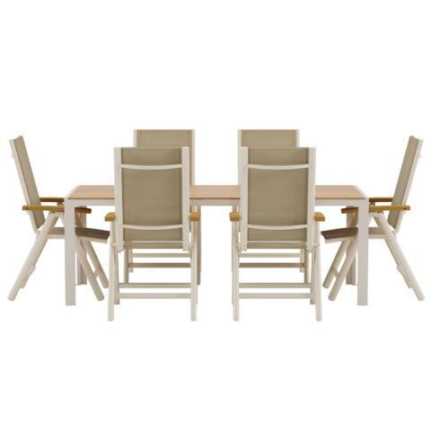 Break söögilaud Panama tooliga Aiamööbel Homewell