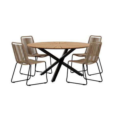 Mehhiko söögilaud Lindose tooliga Aiamööbel Homewell