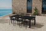 Mirko söögilaud Pekingi tooliga Aiamööbel Homewell 19