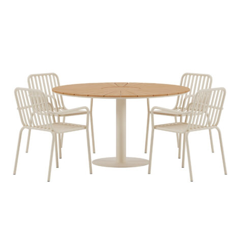 Croft söögilaud Pekingi tooliga Aiamööbel Homewell