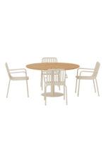 Croft söögilaud Pekingi tooliga Aiamööbel Homewell 12