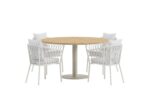 Croft söögilaud Linose tooliga Aiamööbel Homewell 13