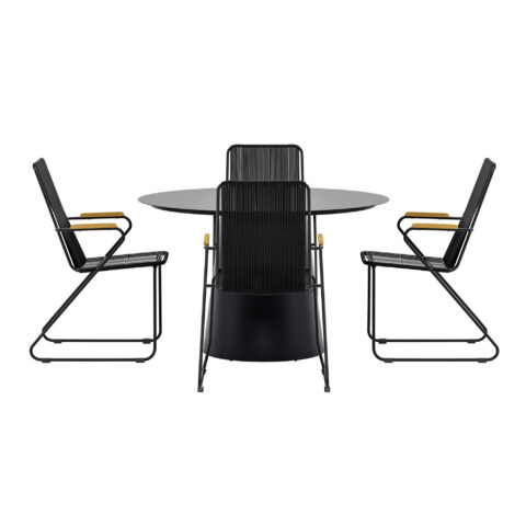 Lanzo söögilaud koos Bois tooliga Aiamööbel Homewell