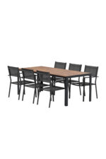 Bois söögilaud koos Copacabana tooliga Aiamööbel Homewell 13