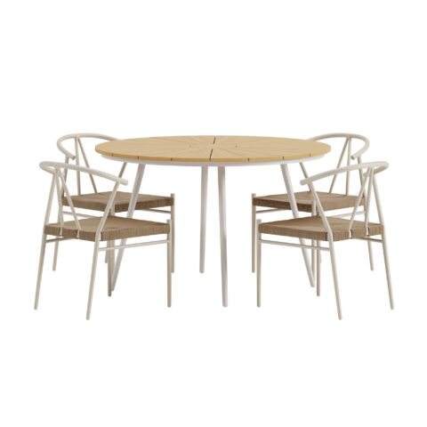 San Vito söögilaud Alfonsi tooliga Aiamööbel Homewell