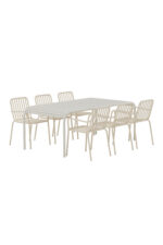 Borneo söögilaud Pekingi tooliga Aiamööbel Homewell 12