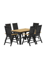 Panama söögilaud koos Panama tooliga Aiamööbel Homewell 12