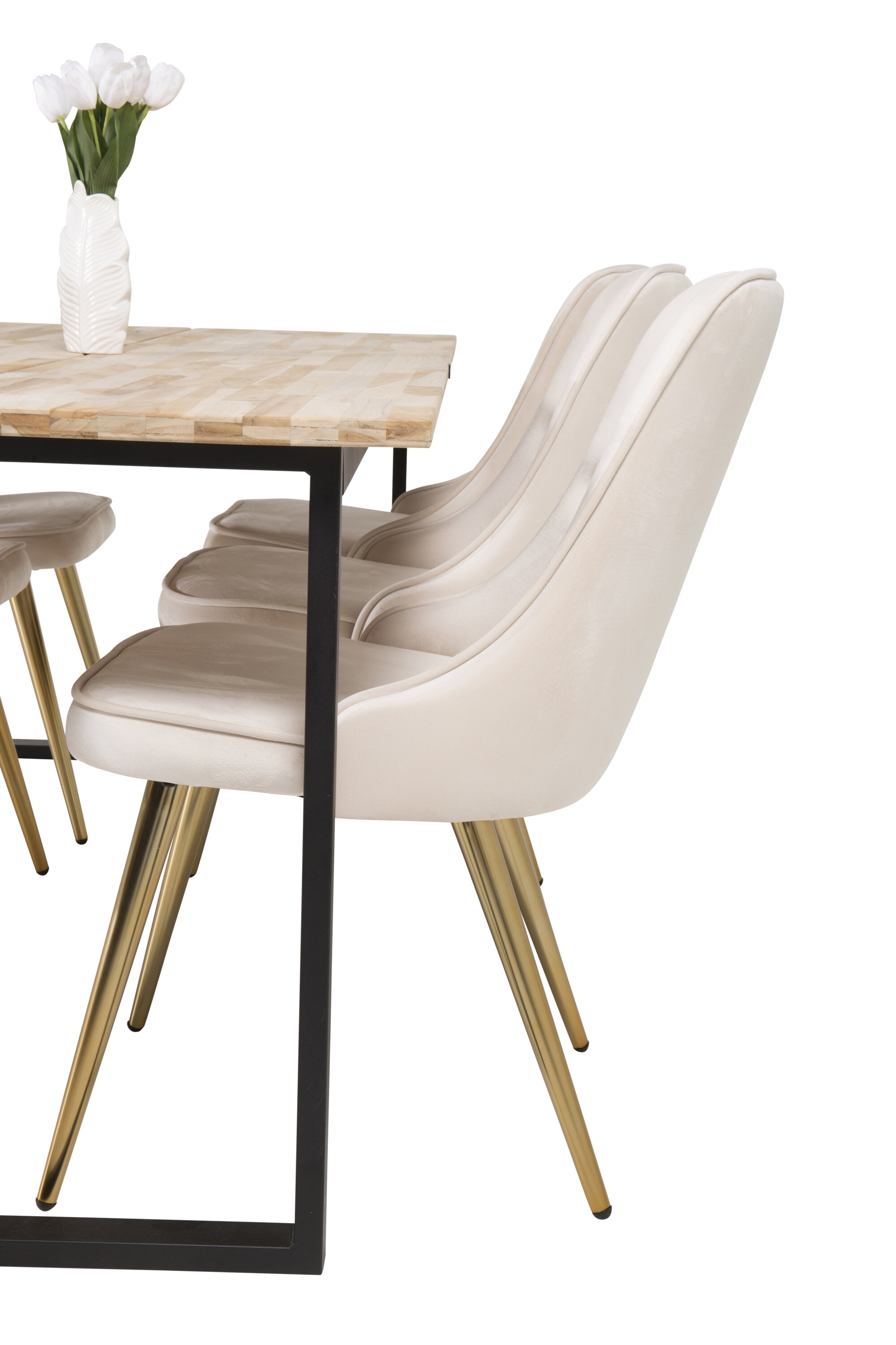 Cireboni ristkülikukujuline söögikomplekt Söögilauakomplektid Homewell