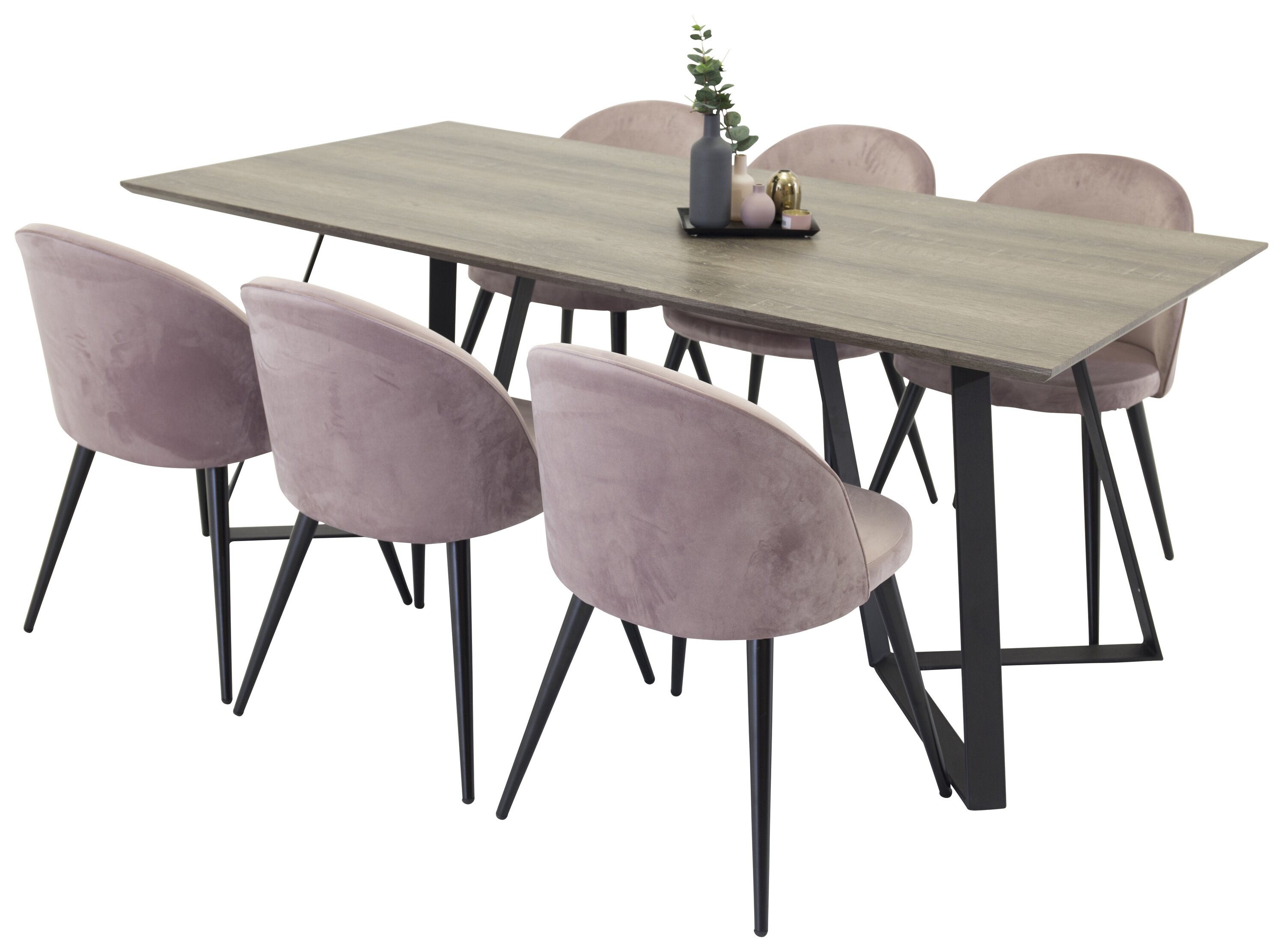 Marina ristkülikukujuline söögikomplekt Söögilauakomplektid Homewell