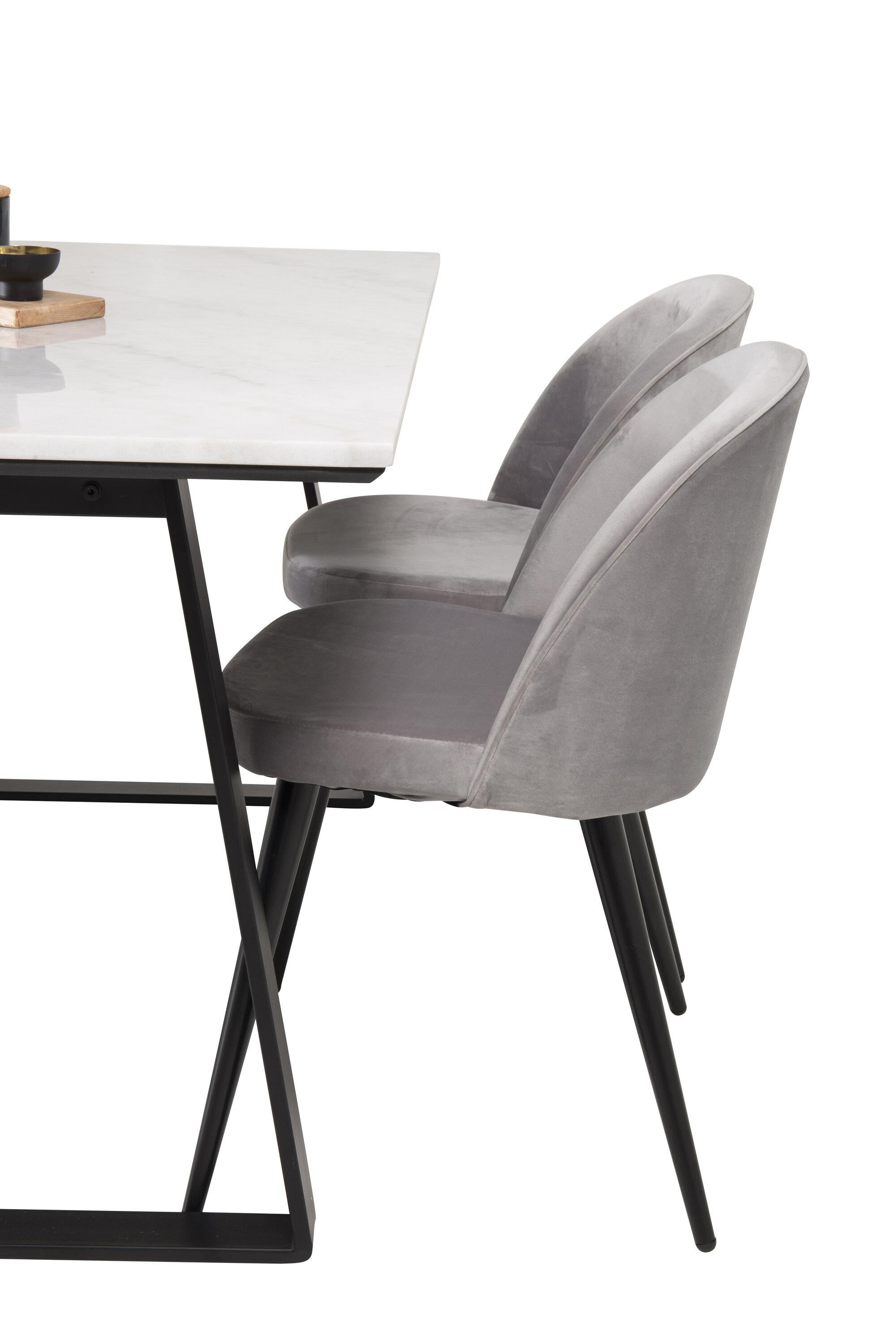 Estelle ristkülikukujuline söögikomplekt Söögilauakomplektid Homewell