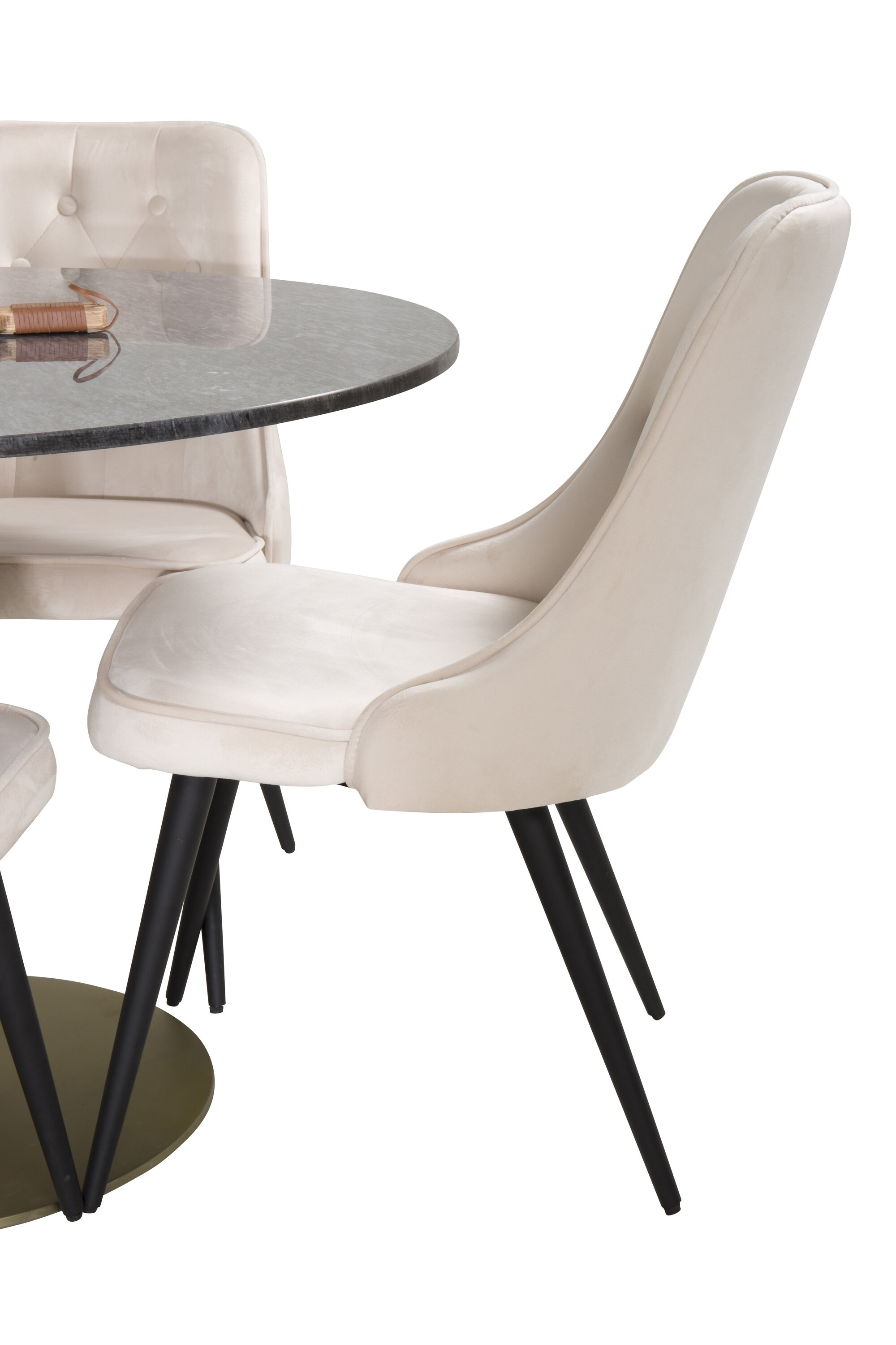 Estelle ümmargune söögikomplekt Söögilauakomplektid Homewell