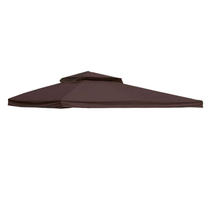 Katus varikatusele LEGEND 2,91×3,91m, pruun Varikatused ja aiatelgid Garden
