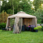 Varikatus LEGEND 2,91×3,91xH2/2,8m, beež Varikatused ja aiatelgid Garden