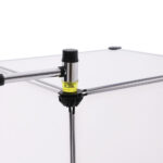 Plastikust kapp 48x36x173cm, valge Riiulid