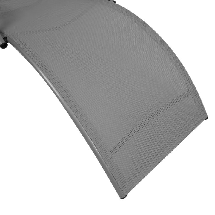Lamamistool BRIGO 62x180xH26/66cm, hall Lamamistoolid ja päevitustoolid G03-100 Lamamistoolid ja päevitustoolid