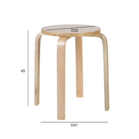 Taburet SIXTY-1 D41xH45cm, naturaalne Söögilauatoolid, taburetid, pingid H02-300 Söögilauatoolid, taburetid, pin