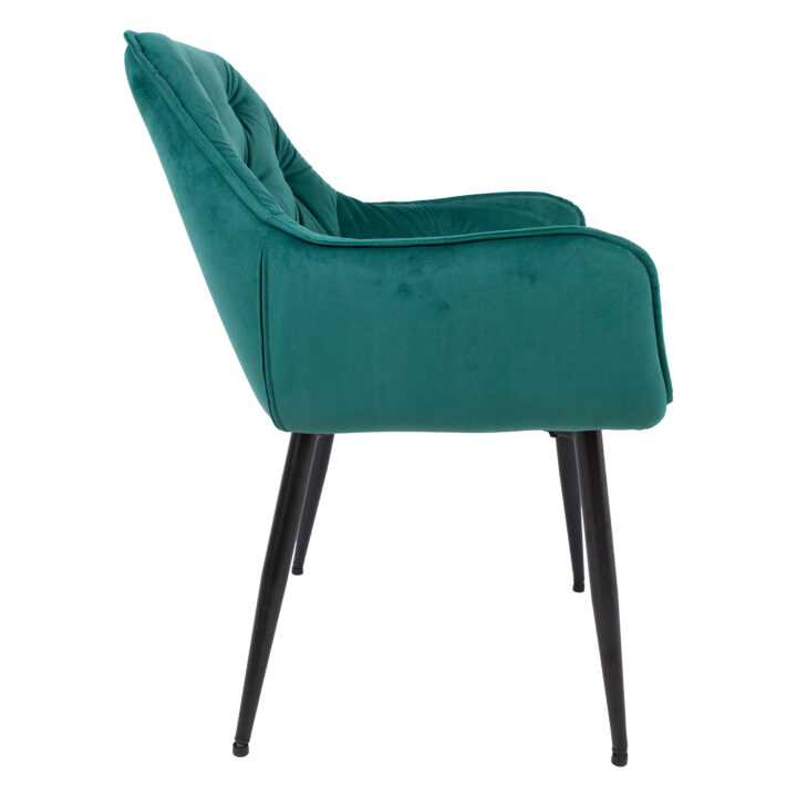 Tool BRITA 58x63H83cm, roheline samet Söögilauatoolid, taburetid, pingid H02-300 Söögilauatoolid, taburetid, pin
