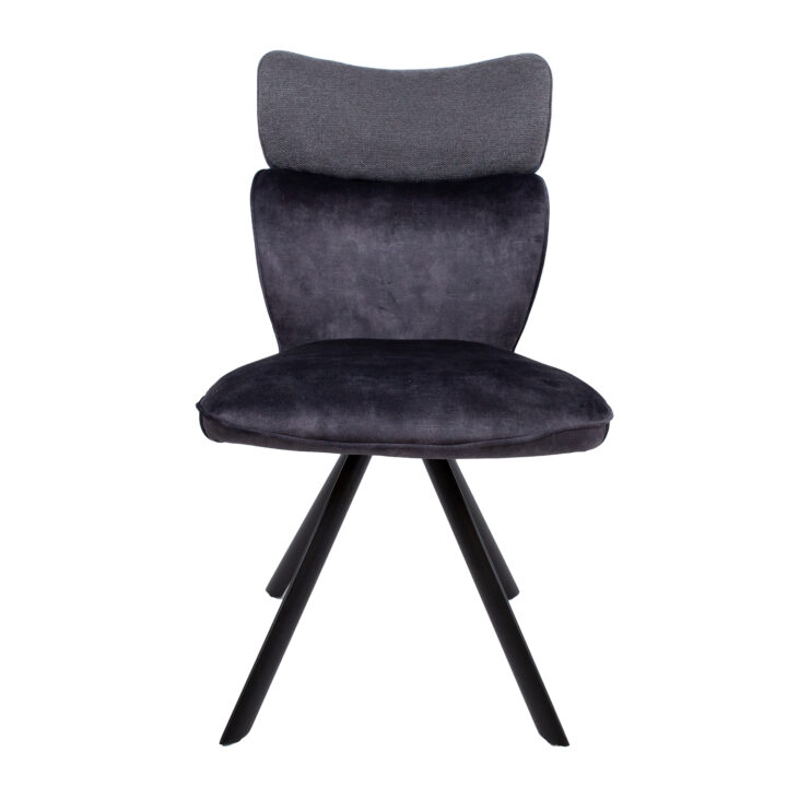 Tool EDDY 49x55xH89cm, tumehall samet Söögilauatoolid, taburetid, pingid H02-300 Söögilauatoolid